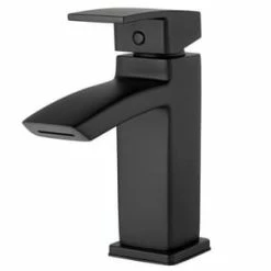 Hot Sale ✨ Pfister Kenzo™ Single Handle Centerset Bathroom Sink Faucet in Matte Black 🧨
