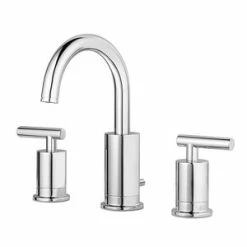 Best Pirce 👍 Pfister Contempra™ Two Handle Widespread Bathroom Sink Faucet in Polished Chrome 🎁