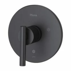Best Pirce ❤️ Pfister Contempra™ Single Handle Bathtub & Shower Faucet in Matte Black (Trim Only) 👏