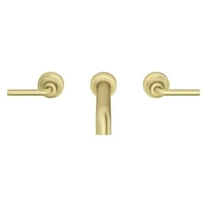 Flash Sale ✨ Pfister Tenet™ Two Handle Widespread Wall Mount Bathroom Sink Faucet in Brushed Gold 🌟 - Image 4