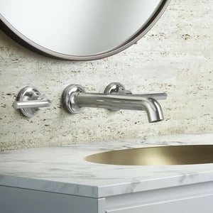 New ✨ Pfister Tenet™ Two Handle Widespread Wall Mount Bathroom Sink Faucet in Polished Chrome ❤️ - Image 5