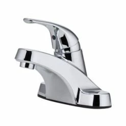 Flash Sale 😉 Pfister Pfirst Series™ Single Handle Centerset Bathroom Sink Faucet in Polished Chrome ❤️
