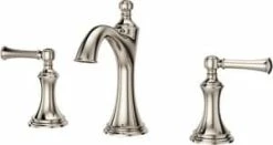 Deals 💯 Pfister Tisbury™ Two Handle Widespread Bathroom Sink Faucet in Polished Nickel 🌟