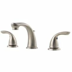 Cheapest ⭐ Pfister Pfirst Series™ Two Handle Widespread Bathroom Sink Faucet in Brushed Nickel 🎉