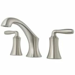 Coupon 🛒 Pfister Iyla™ Two Handle Widespread Bathroom Sink Faucet in Brushed Nickel ❤️