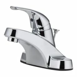 Buy 💯 Pfister Pfirst Series™ Single Handle Centerset Bathroom Sink Faucet in Polished Chrome 🌟