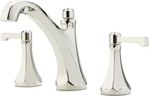 Buy 🥰 Pfister Arterra™ Two Handle Widespread Bathroom Sink Faucet in Polished Nickel 🤩