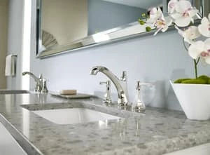 Buy 🥰 Pfister Arterra™ Two Handle Widespread Bathroom Sink Faucet in Polished Nickel 🤩 - Image 3