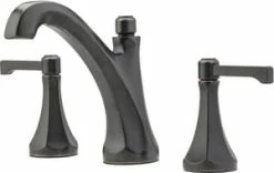 Brand new 🥰 Pfister Arterra™ Two Handle Widespread Bathroom Sink Faucet in Tuscan Bronze ⭐
