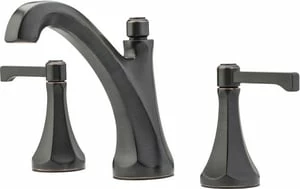 Brand new 🥰 Pfister Arterra™ Two Handle Widespread Bathroom Sink Faucet in Tuscan Bronze ⭐