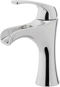 Promo 🔔 Pfister Jaida™ Single Handle Monoblock Bathroom Sink Faucet in Polished Chrome 🎉
