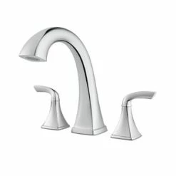 Outlet ⌛ Pfister Bronson™ Two Handle Roman Tub Faucet in Polished Chrome Trim Only 😍