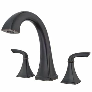 Best Pirce 🌟 Pfister Bronson™ Two Handle Roman Tub Faucet in Tuscan Bronze Trim Only ✔️