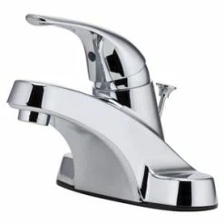 Brand new 👏 Pfister Pfirst Series™ Single Handle Centerset Bathroom Sink Faucet in Polished Chrome 🌟