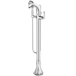 New 👏 Pfister Rhen™ Single Handle Lever Floor Mount Filler in Polished Chrome ⭐