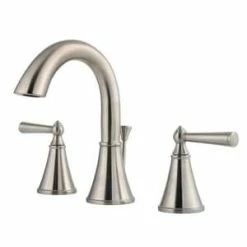 Best deal 🧨 Pfister Saxton™ Two Handle Widespread Bathroom Sink Faucet in Brushed Nickel 🎉