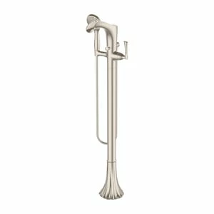 Flash Sale ✨ Pfister Rhen™ Single Handle Lever Floor Mount Filler in Brushed Nickel (Trim Only) 🤩