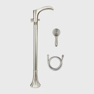 Flash Sale ✨ Pfister Rhen™ Single Handle Lever Floor Mount Filler in Brushed Nickel (Trim Only) 🤩 - Image 3