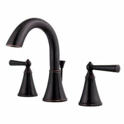Best deal ✔️ Pfister Saxton™ Two Handle Widespread Bathroom Sink Faucet in Tuscan Bronze ❤️