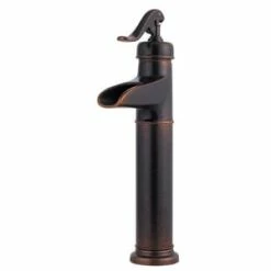 Buy ⭐ Pfister Ashfield™ Single Handle Vessel Filler Bathroom Sink Faucet in Rustic Bronze 😉