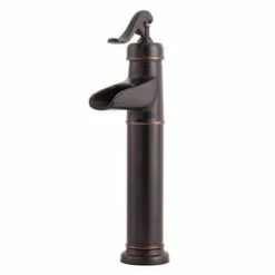 Best Sale 🤩 Pfister Ashfield™ Single Handle Vessel Filler Bathroom Sink Faucet in Tuscan Bronze 👏