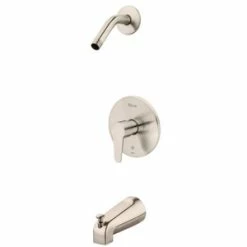 Hot Sale 🔔 Pfister Pfirst Modern™ Single Handle Bathtub & Shower Faucet in Brushed Nickel Trim Only ⭐