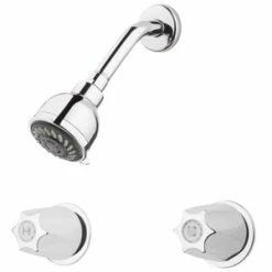 Discount 🥰 Pfister Pfirst Series™ 1.8 gpm 3-Function Shower with Double-Handle in Polished Chrome ✔️