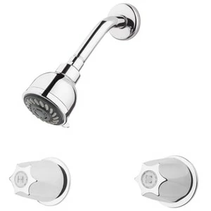 Discount 🥰 Pfister Pfirst Series™ 1.8 gpm 3-Function Shower with Double-Handle in Polished Chrome ✔️