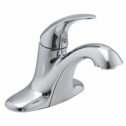Best deal 🎉 Pfister Pfirst Series™ Single Handle Centerset Bathroom Sink Faucet in Polished Chrome ⌛