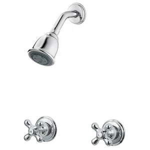 Cheap ❤️ Pfister Pfirst Series™ 1.8 gpm 2-Function Tub and Shower Trim with Double Cross Handle in Polished Chrome 👏