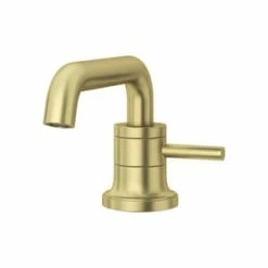 Coupon ❤️ Pfister Tenet™ Single Handle Monoblock Bathroom Sink Faucet in Brushed Gold ✔️