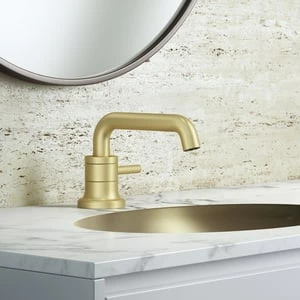 Coupon ❤️ Pfister Tenet™ Single Handle Monoblock Bathroom Sink Faucet in Brushed Gold ✔️ - Image 5