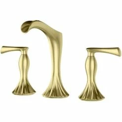 Coupon ✔️ Pfister Rhen™ Two Handle Widespread Bathroom Sink Faucet in Brushed Gold ❤️