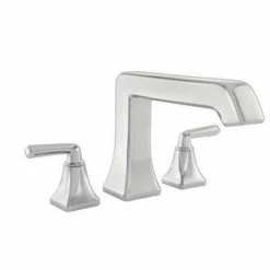 Outlet ❤️ Pfister Park Avenue™ Two Handle Roman Tub Faucet in Brushed Nickel Trim Only 🌟