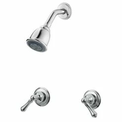 Cheapest 🌟 Pfister Pfirst Series™ 1.8 gpm Shower with Double Lever Handle in Polished Chrome 🥰