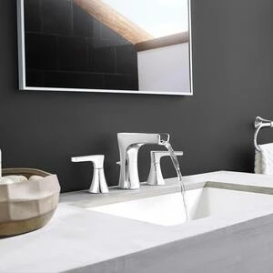 Outlet 💯 Pfister Kelen™ Two Handle Widespread Bathroom Sink Faucet in Polished Chrome ❤️ - Image 2