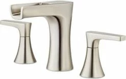 Budget 👍 Pfister Kelen™ Two Handle Widespread Bathroom Sink Faucet in Brushed Nickel 💯