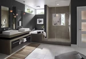 Coupon 🥰 Pfister Kenzo™ Two Handle Roman Tub Faucet in Brushed Nickel Trim Only 🎉 - Image 2