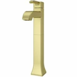 Discount 🥰 Pfister Park Avenue™ Single Handle Vessel Filler Bathroom Sink Faucet in Brushed Gold 🎁