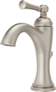 Brand new 👏 Pfister Tisbury™ Single Handle Monoblock Bathroom Sink Faucet in Brushed Nickel 🔥