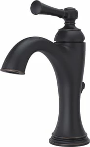 Best Pirce 🤩 Pfister Tisbury™ Single Handle Monoblock Bathroom Sink Faucet in Tuscan Bronze 🤩