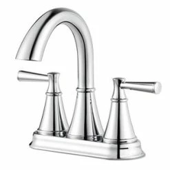 Hot Sale ✨ Pfister Cantara™ Two Handle Centerset Bathroom Sink Faucet in Polished Chrome 😀