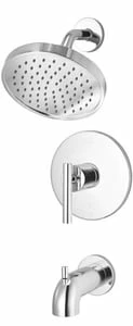 Cheap 👍 Pfister Contempra™ Single Handle Single Function Bathtub & Shower Faucet in Polished Chrome (Trim Only) ✨