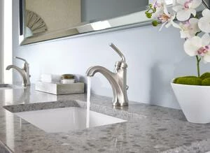 Outlet ✔️ Pfister Arterra™ Single Handle Centerset Bathroom Sink Faucet in Brushed Nickel 😀 - Image 3
