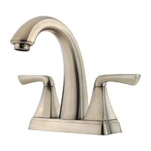 Buy 💯 Pfister Selia™ Two Handle Centerset Bathroom Sink Faucet in Brushed Nickel 🛒