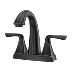 Deals 🛒 Pfister Selia™ Two Handle Centerset Bathroom Sink Faucet in Tuscan Bronze 👏