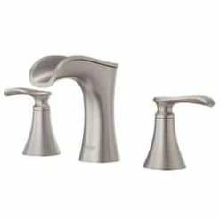 Best deal ⌛ Pfister Jaida™ Two Handle Widespread Bathroom Sink Faucet in Spot Defense Brushed Nickel Lever Handle ⭐