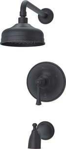 Best Pirce 👍 Pfister Tisbury™ Single Handle Single Function Bathtub & Shower Faucet in Tuscan Bronze (Trim Only) 👍
