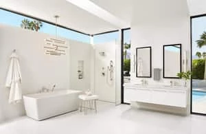 Deals 🎁 Pfister Kenzo™ Single Handle Bathtub & Shower Faucet in Brushed Nickel (Trim Only) 😀 - Image 2