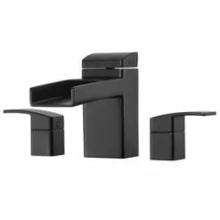 Brand new ✨ Pfister Kenzo™ Two Handle Roman Tub Faucet in Matte Black Trim Only 😀